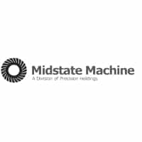 midstate Machine logo grayscale